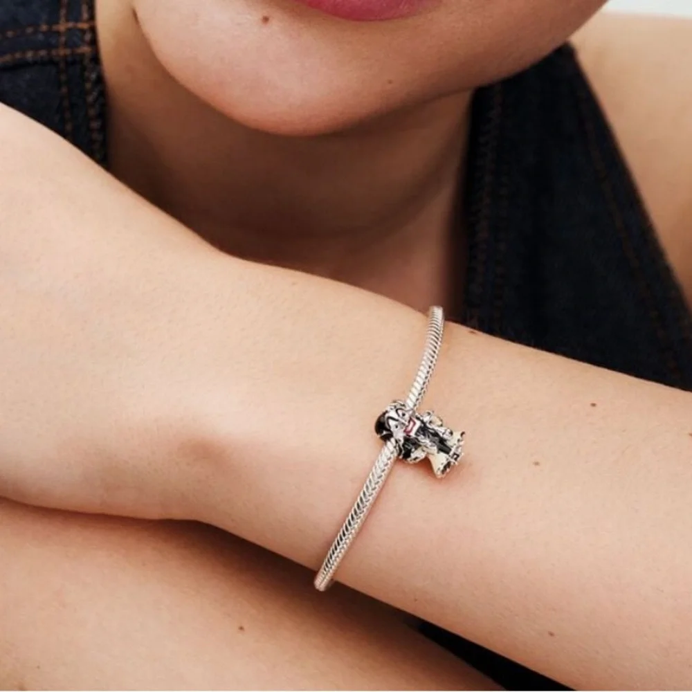 PANDORA Disney 101 Dalmation Villains Cruella De Vil Charm w/box - Picture 2 of 8